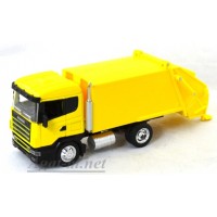 15567/15563-НР Scania мусоровоз, желтый 